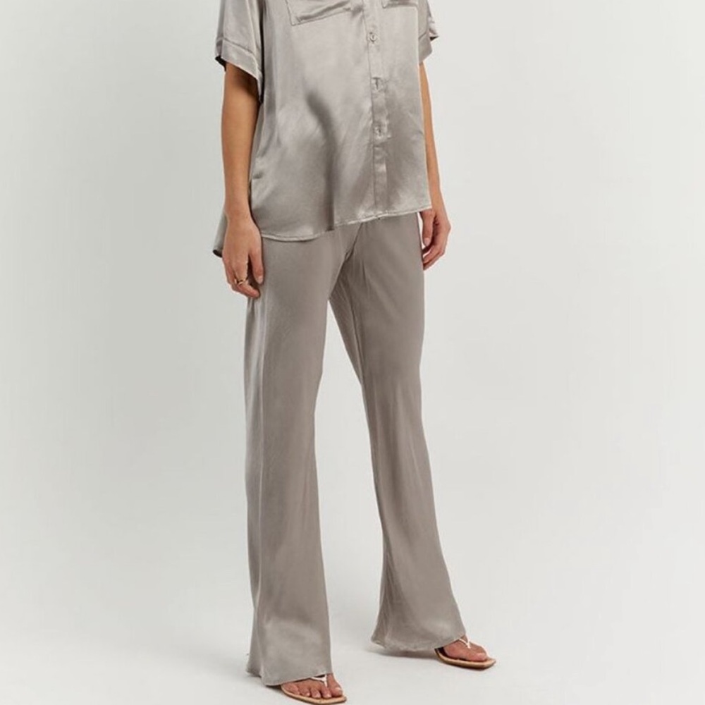 DISSH Satin Gray Pants
